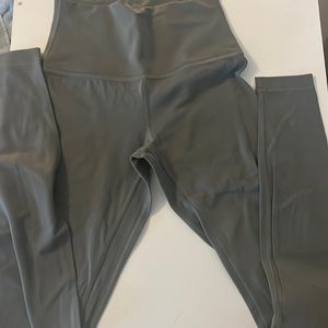 Lululemon leggings, light green, size 4.